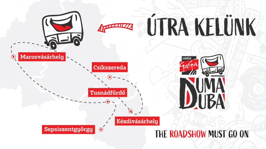 Itt a (road)show ideje – turnéra indul a Rádió GaGa