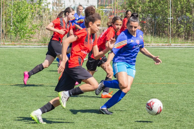 Negyeddöntőre készül az FK Csíkszereda U15-ös lánycsapata