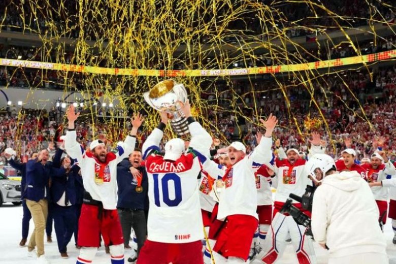 Csehország hetedszerre lett világbajnok jégkorongban